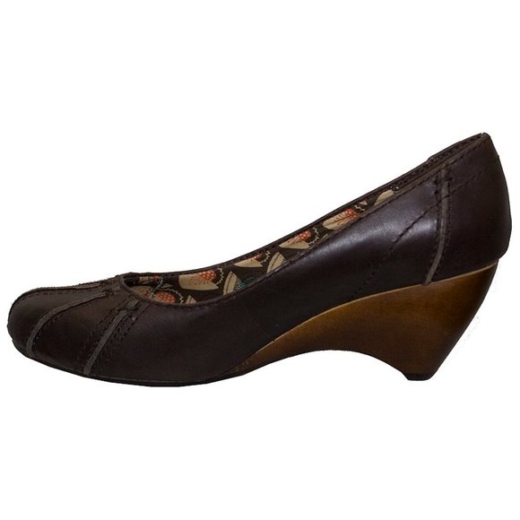 Seychelles Talk of the Town Leather Wedge ** inside sole needs replacing** - Picture 5 of 9